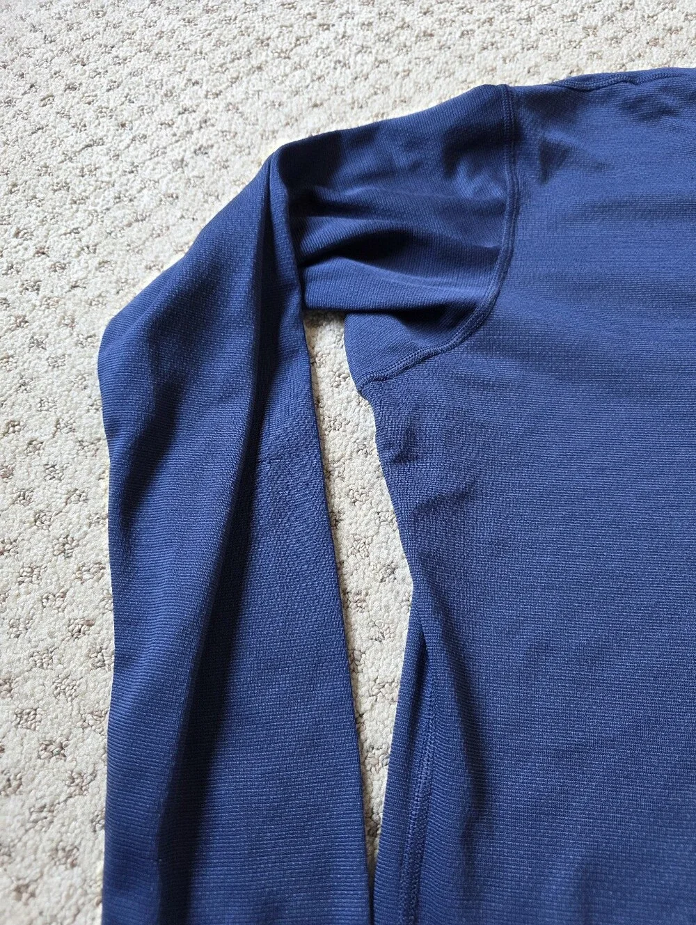 Patagonia Capilene Navy Quarter-Zip Pullover